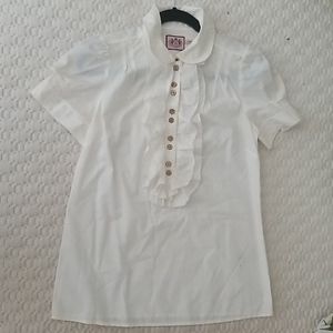 Juicy Couture ruffled blouse